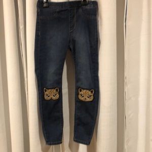 H & M 6/7 pull on jeans
